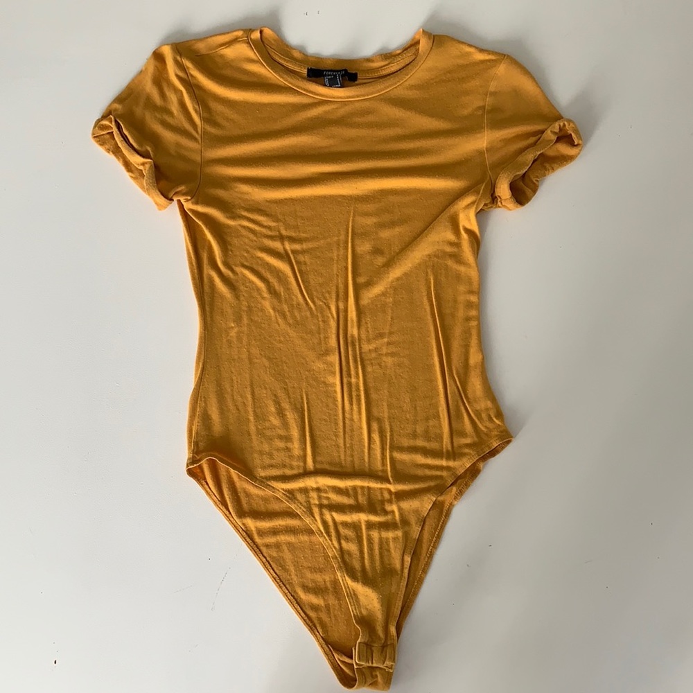 Gold/Yellow bodysuit